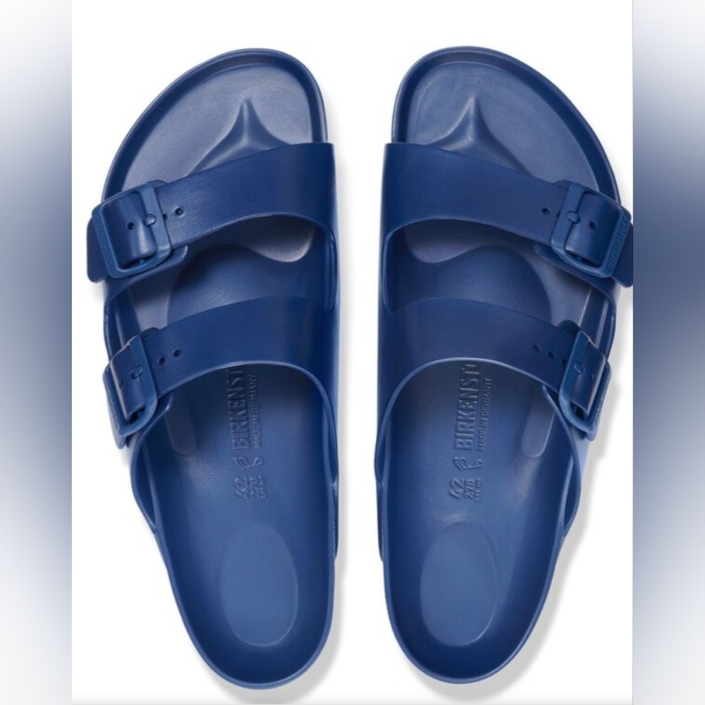 Birkenstock EVA Navy Sandals NWOT Unisex - Picture 2 of 4